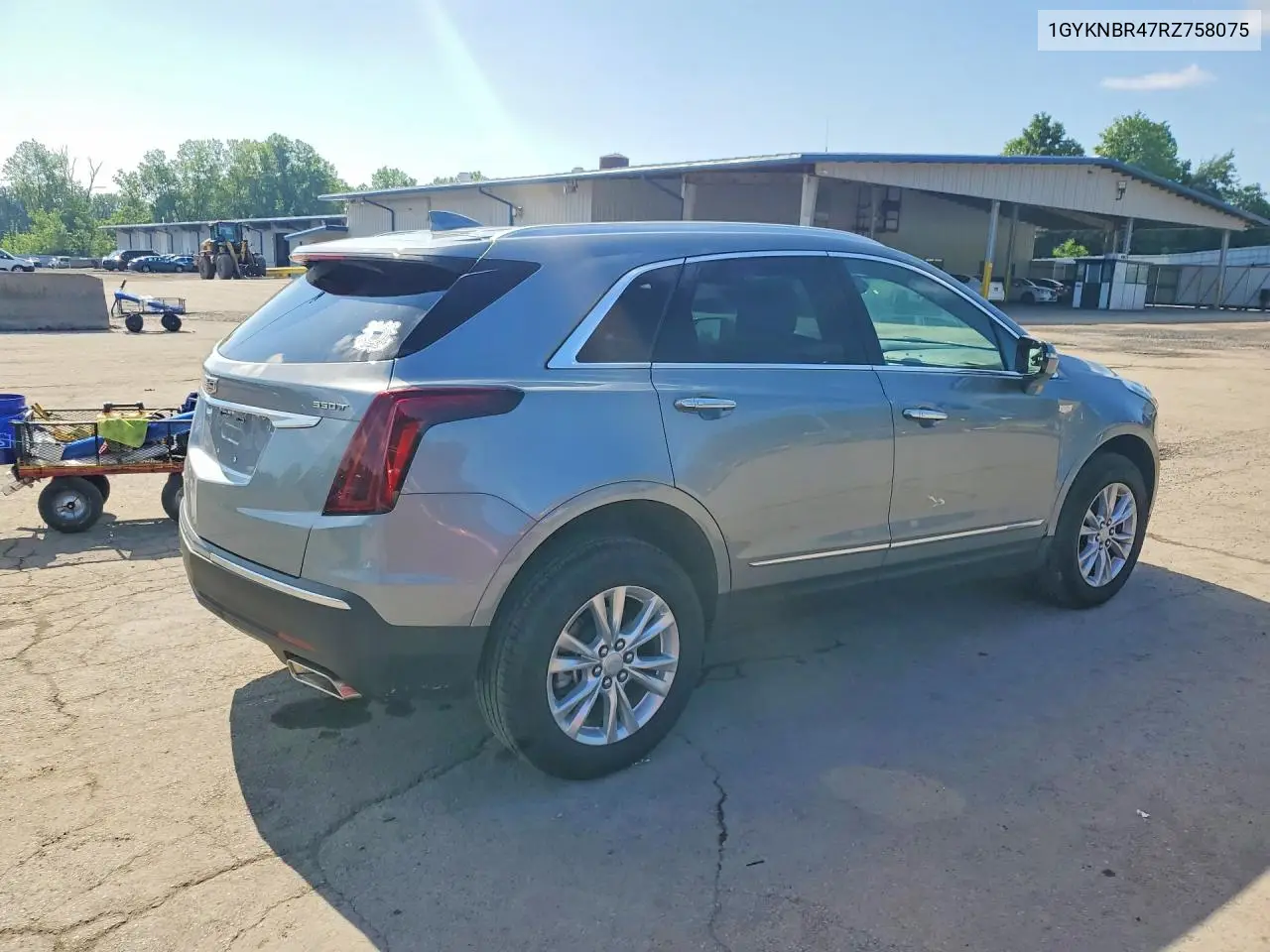 2024 Cadillac Xt5 Luxury VIN: 1GYKNBR47RZ758075 Lot: 60248456