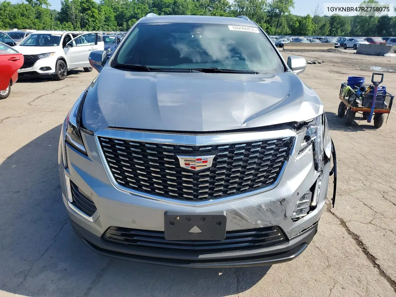 2024 Cadillac Xt5 Luxury VIN: 1GYKNBR47RZ758075 Lot: 60248456