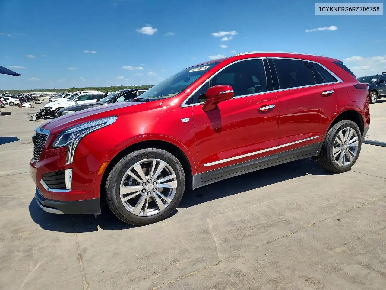2024 Cadillac Xt5 Platinum Premium Luxury VIN: 1GYKNERS6RZ706758 Lot: 60506086