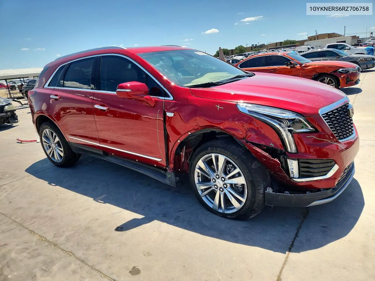 2024 Cadillac Xt5 Platinum Premium Luxury VIN: 1GYKNERS6RZ706758 Lot: 60506086