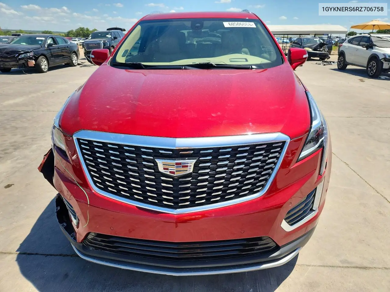 2024 Cadillac Xt5 Platinum Premium Luxury VIN: 1GYKNERS6RZ706758 Lot: 60506086