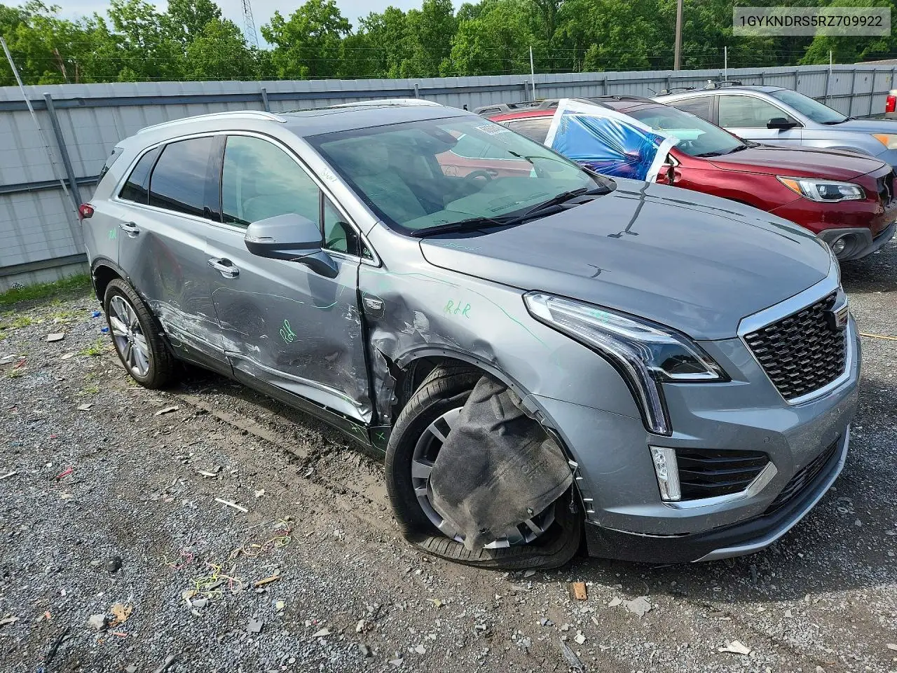 2024 Cadillac Xt5 Premium Luxury VIN: 1GYKNDRS5RZ709922 Lot: 60633436