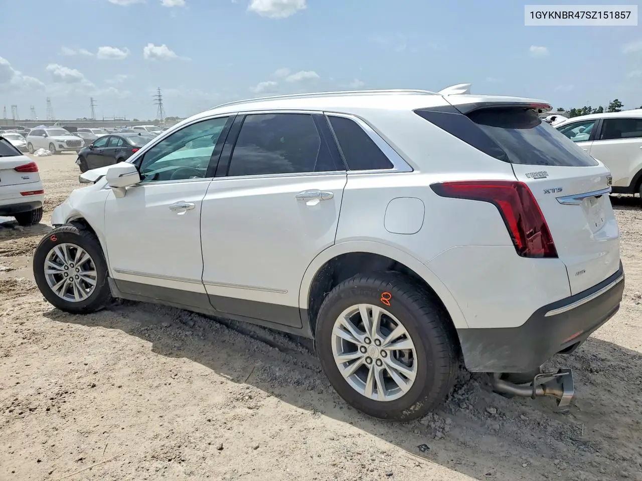 2025 Cadillac Xt5 Luxury VIN: 1GYKNBR47SZ151857 Lot: 61431216