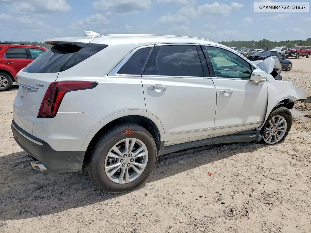 2025 Cadillac Xt5 Luxury VIN: 1GYKNBR47SZ151857 Lot: 61431216