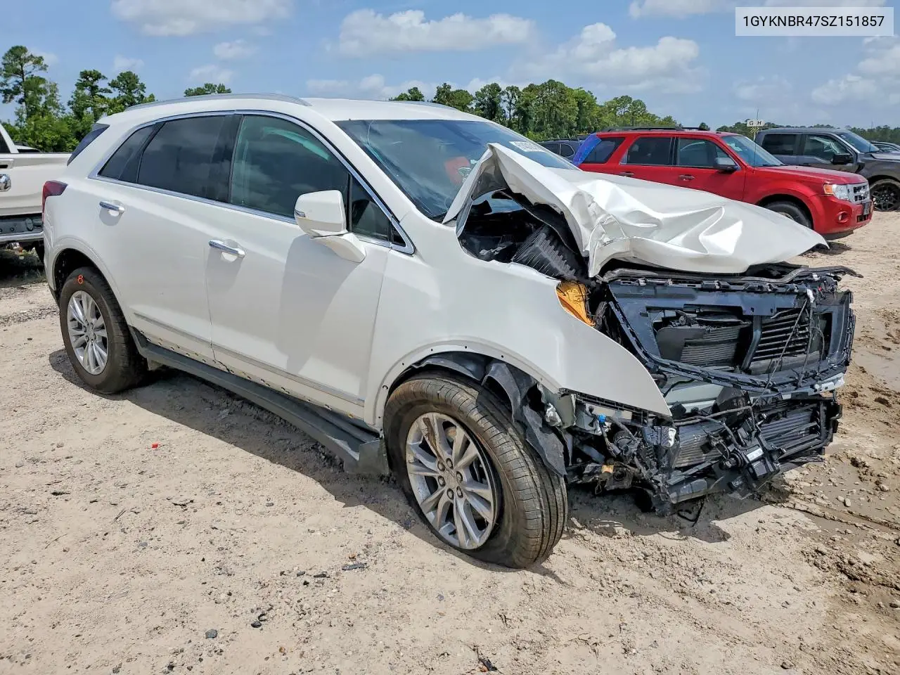 2025 Cadillac Xt5 Luxury VIN: 1GYKNBR47SZ151857 Lot: 61431216