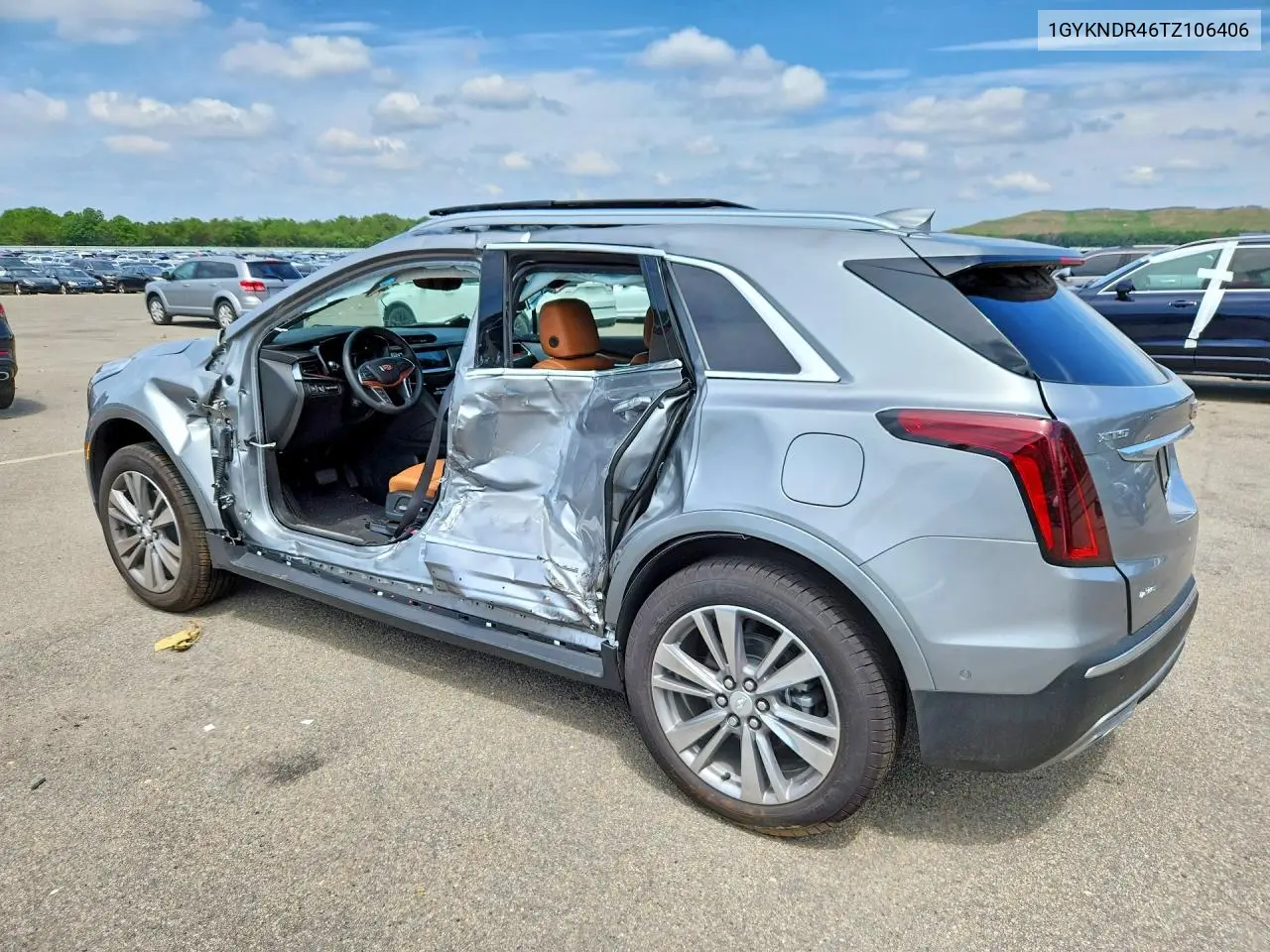 2026 Cadillac Xt5 Premium Luxury VIN: 1GYKNDR46TZ106406 Lot: 60195366