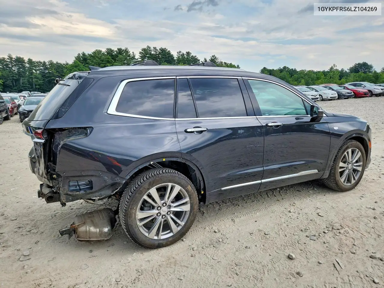 2020 Cadillac Xt6 Platinum Premium Luxury VIN: 1GYKPFRS6LZ104269 Lot: 41631606