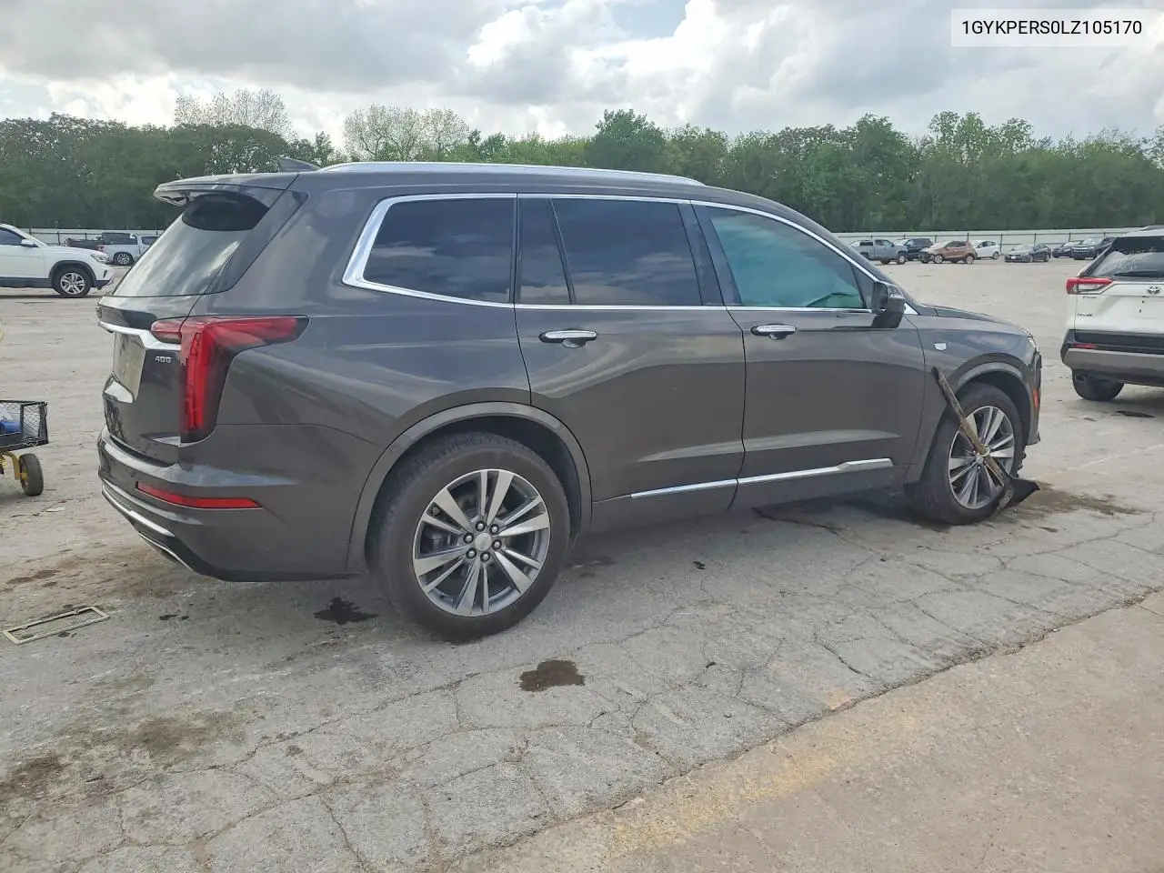 2020 Cadillac Xt6 Platinum Premium Luxury VIN: 1GYKPERS0LZ105170 Lot: 48848286
