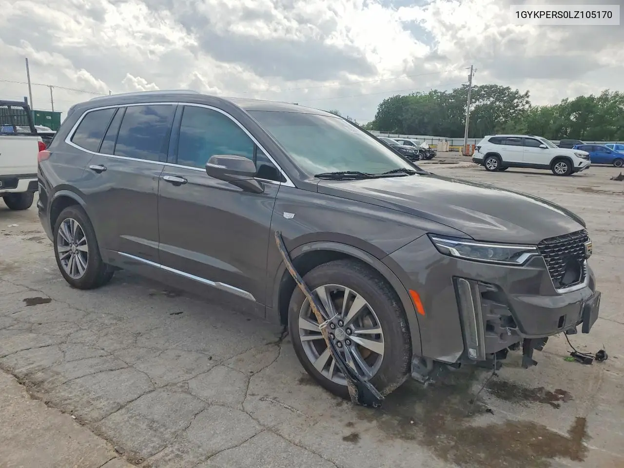 2020 Cadillac Xt6 Platinum Premium Luxury VIN: 1GYKPERS0LZ105170 Lot: 48848286