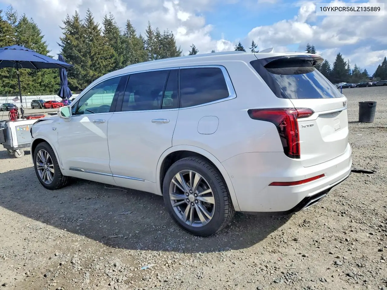 2020 Cadillac Xt6 Premium Luxury VIN: 1GYKPCRS6LZ135889 Lot: 49598516