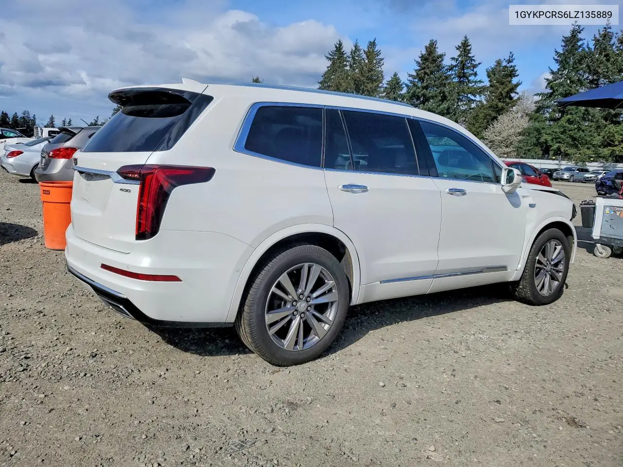 2020 Cadillac Xt6 Premium Luxury VIN: 1GYKPCRS6LZ135889 Lot: 49598516