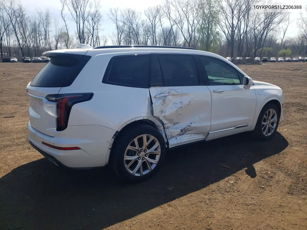 2020 Cadillac Xt6 Sport VIN: 1GYKPGRS1LZ206388 Lot: 49983706