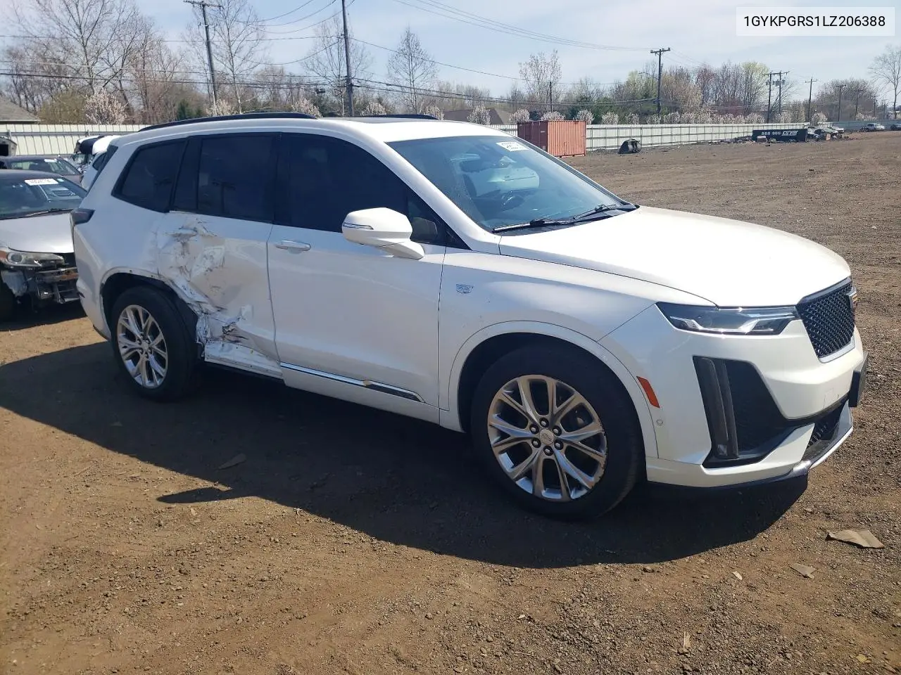 2020 Cadillac Xt6 Sport VIN: 1GYKPGRS1LZ206388 Lot: 49983706
