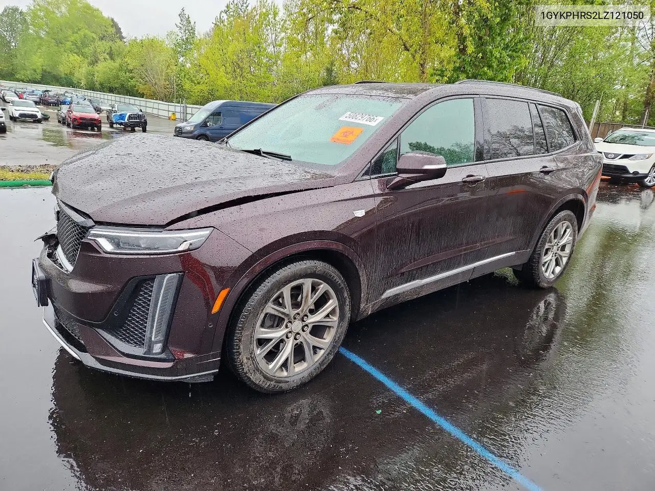 2020 Cadillac Xt6 Sport VIN: 1GYKPHRS2LZ121050 Lot: 50829766