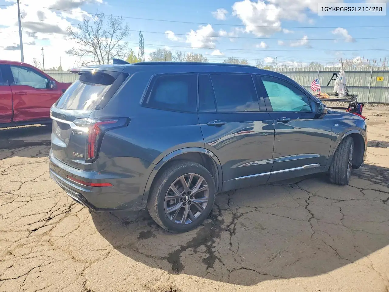 2020 Cadillac Xt6 Sport VIN: 1GYKPGRS2LZ104288 Lot: 51821056