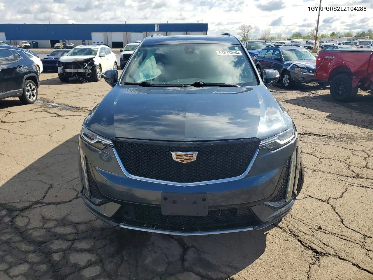 2020 Cadillac Xt6 Sport VIN: 1GYKPGRS2LZ104288 Lot: 51821056