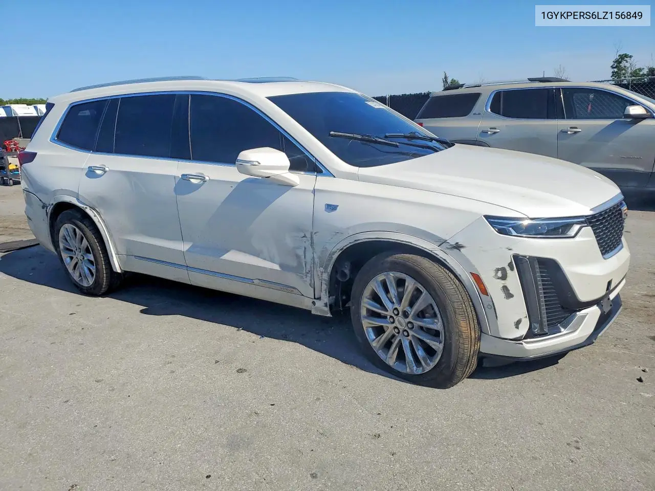 2020 Cadillac Xt6 Platinum Premium Luxury VIN: 1GYKPERS6LZ156849 Lot: 52492046