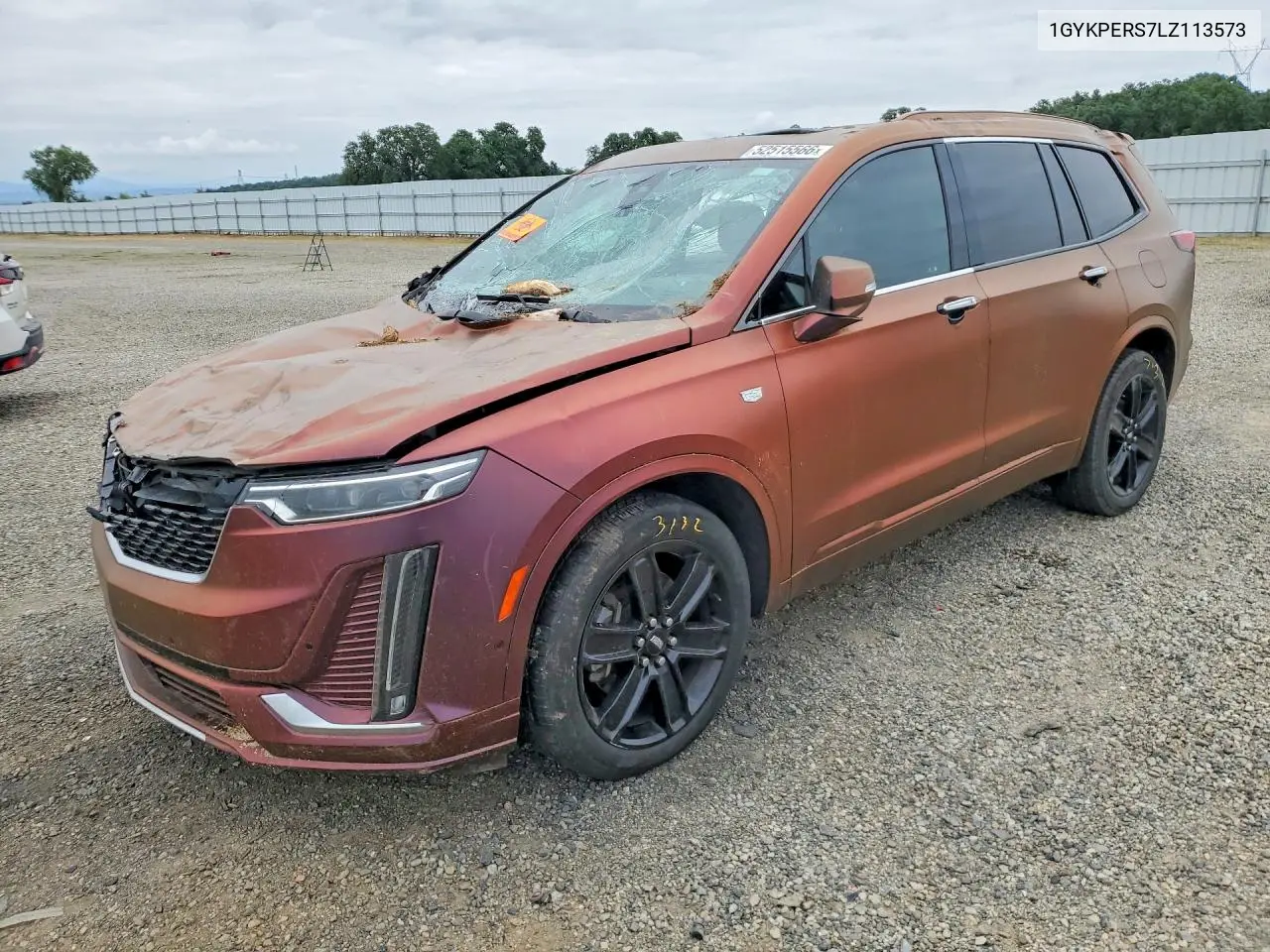 2020 Cadillac Xt6 Platinum Premium Luxury VIN: 1GYKPERS7LZ113573 Lot: 52515566