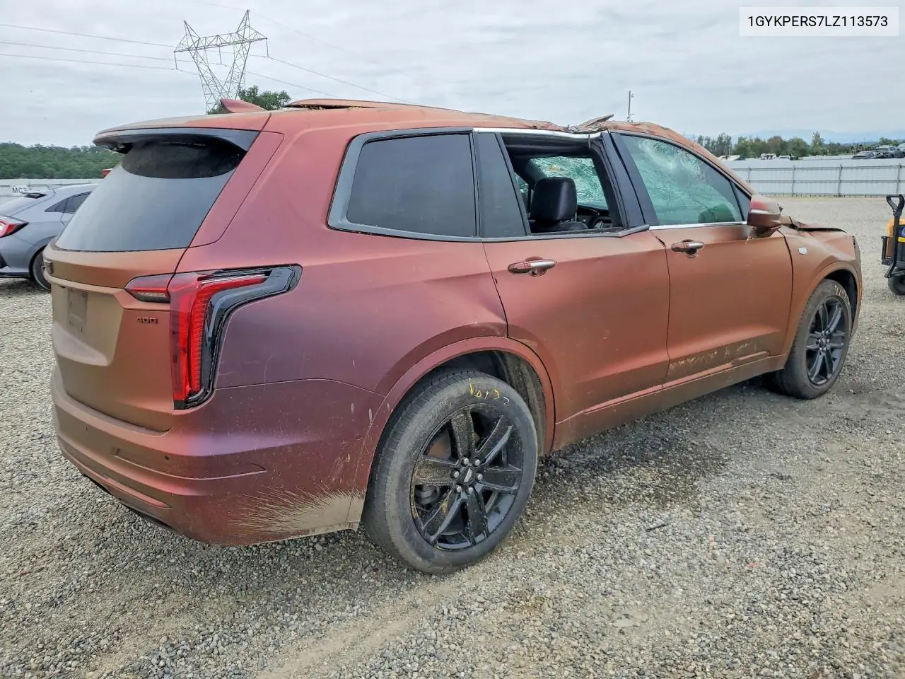 2020 Cadillac Xt6 Platinum Premium Luxury VIN: 1GYKPERS7LZ113573 Lot: 52515566