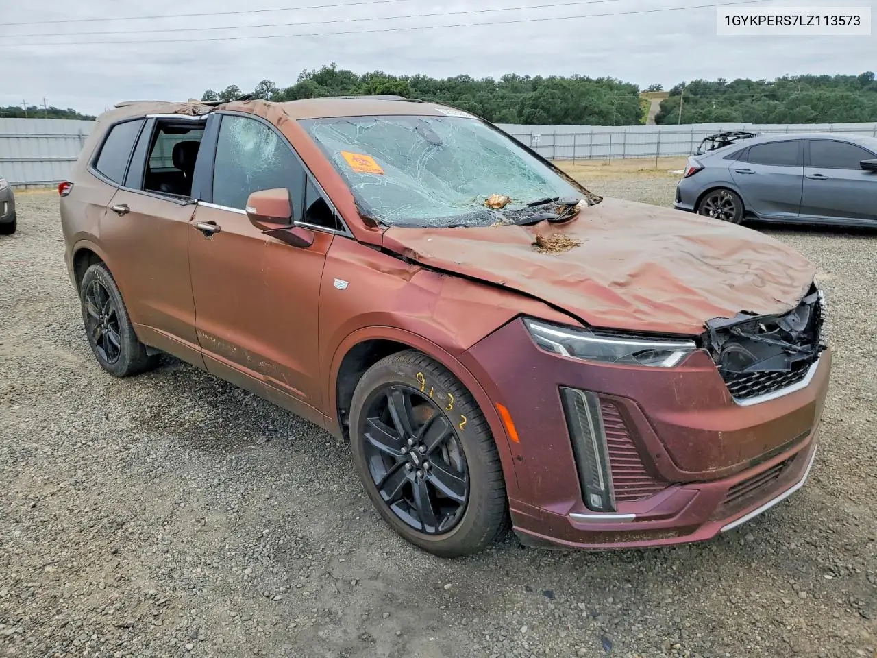 2020 Cadillac Xt6 Platinum Premium Luxury VIN: 1GYKPERS7LZ113573 Lot: 52515566