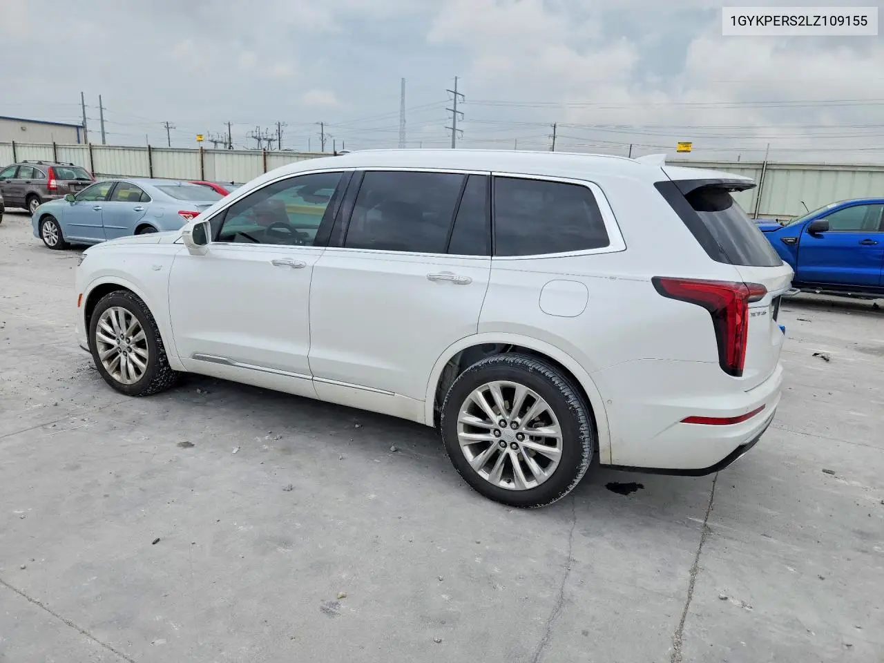 2020 Cadillac Xt6 Platinum Premium Luxury VIN: 1GYKPERS2LZ109155 Lot: 53905326