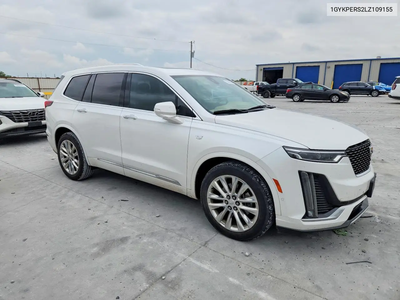 2020 Cadillac Xt6 Platinum Premium Luxury VIN: 1GYKPERS2LZ109155 Lot: 53905326