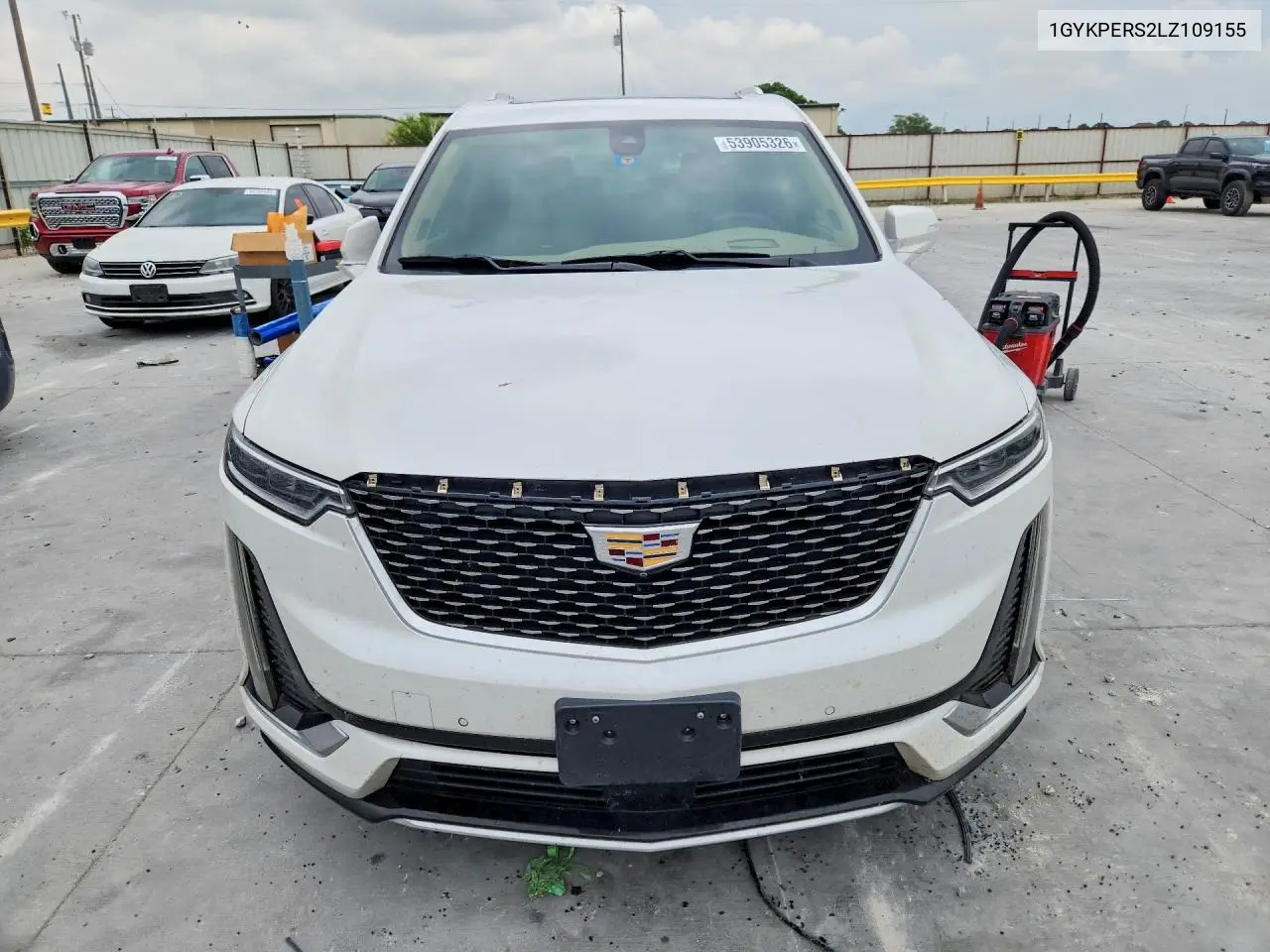 2020 Cadillac Xt6 Platinum Premium Luxury VIN: 1GYKPERS2LZ109155 Lot: 53905326