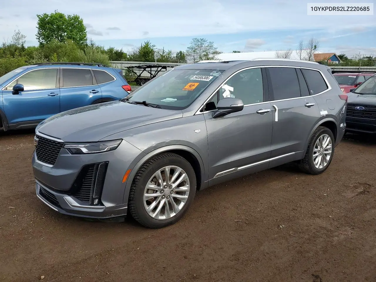 2020 Cadillac Xt6 Premium Luxury VIN: 1GYKPDRS2LZ220685 Lot: 54586306