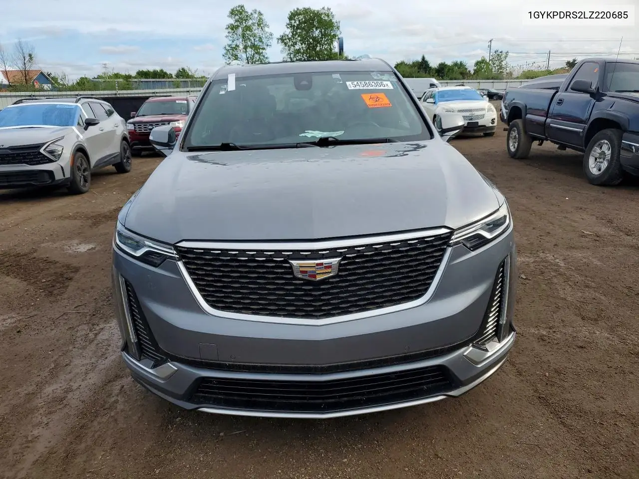 2020 Cadillac Xt6 Premium Luxury VIN: 1GYKPDRS2LZ220685 Lot: 54586306