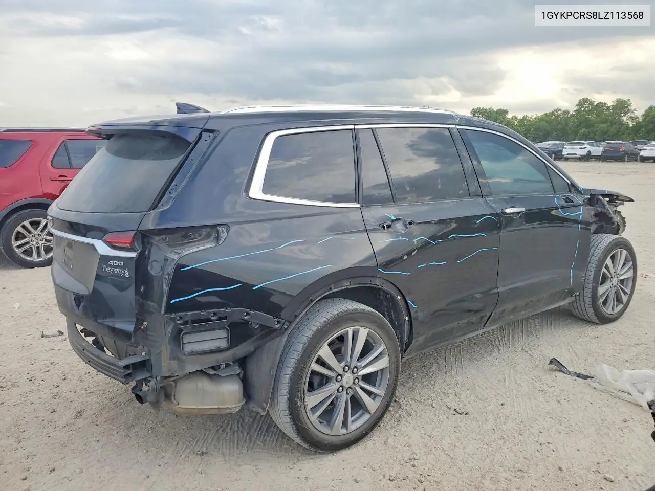 2020 Cadillac Xt6 Premium Luxury VIN: 1GYKPCRS8LZ113568 Lot: 55547886