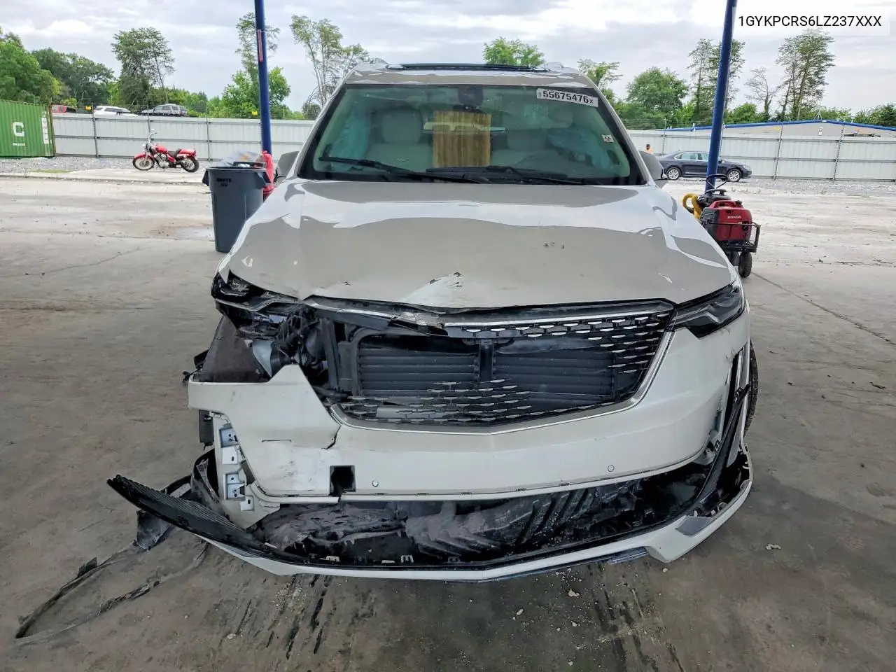 2020 Cadillac Xt6 Premium Luxury VIN: 1GYKPCRS6LZ237841 Lot: 55675476