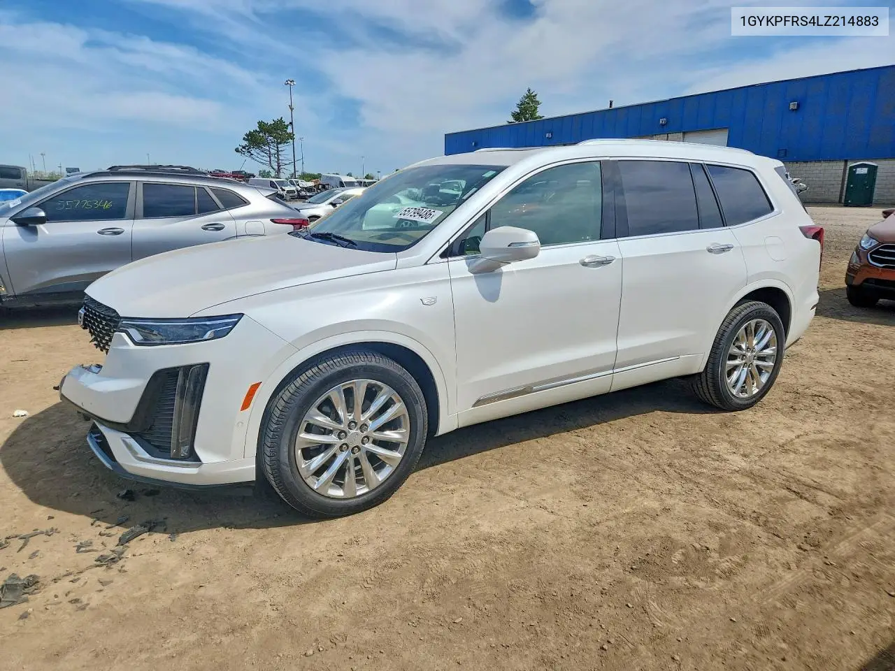2020 Cadillac Xt6 Platinum Premium Luxury VIN: 1GYKPFRS4LZ214883 Lot: 55799486