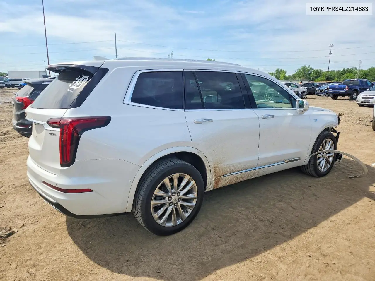 2020 Cadillac Xt6 Platinum Premium Luxury VIN: 1GYKPFRS4LZ214883 Lot: 55799486