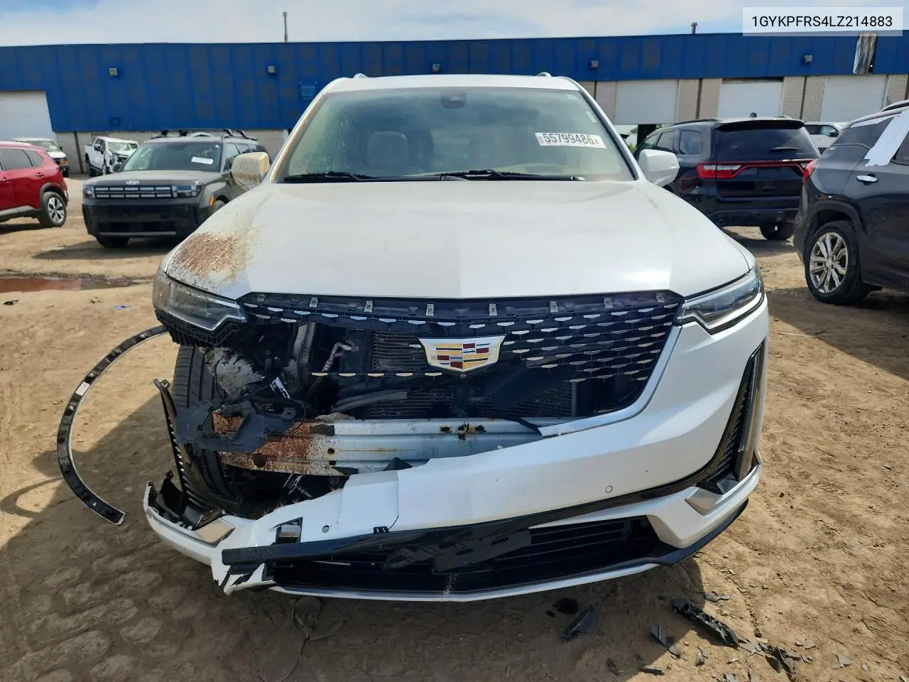 2020 Cadillac Xt6 Platinum Premium Luxury VIN: 1GYKPFRS4LZ214883 Lot: 55799486