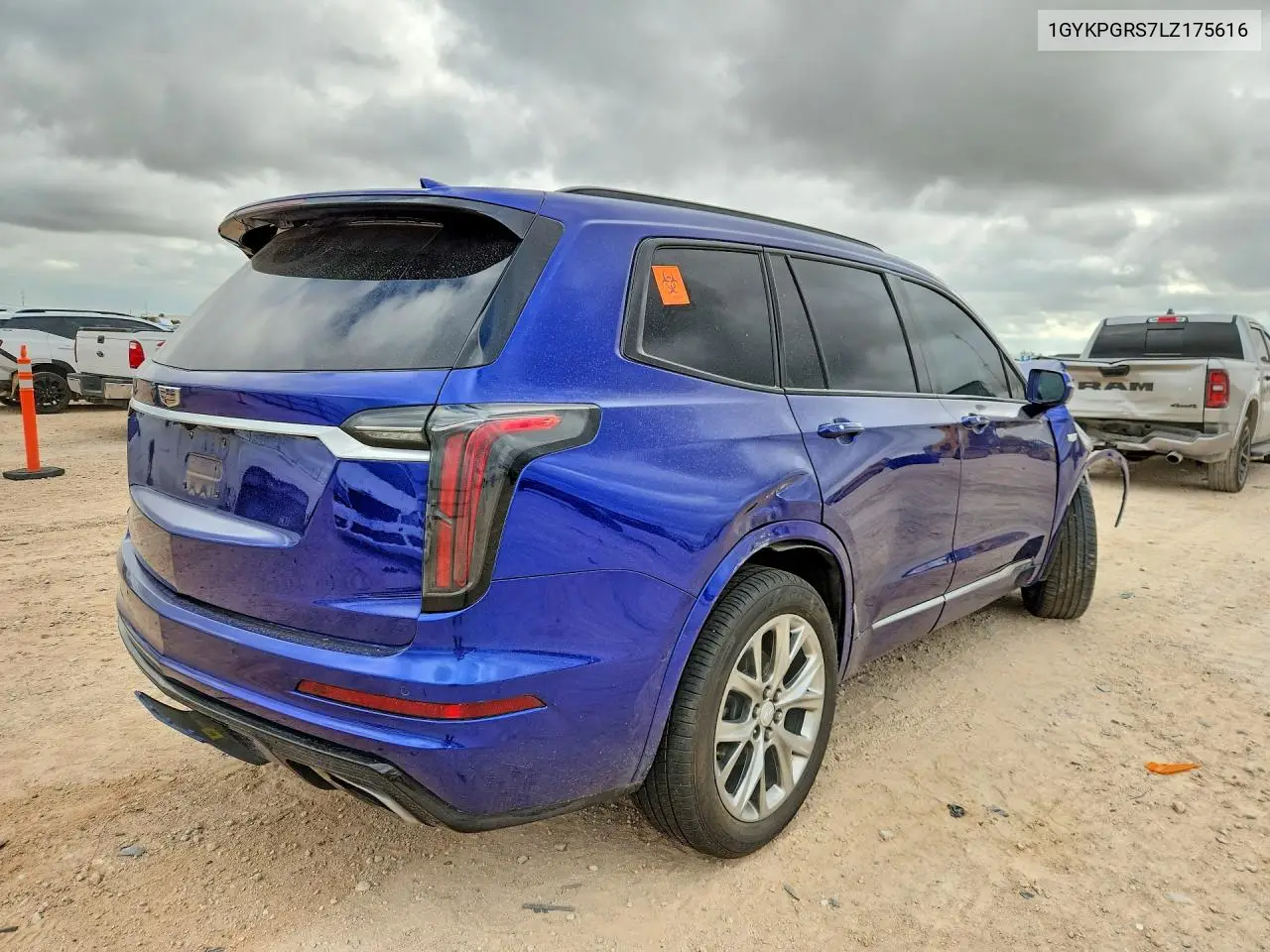 2020 Cadillac Xt6 Sport VIN: 1GYKPGRS7LZ175616 Lot: 57197666