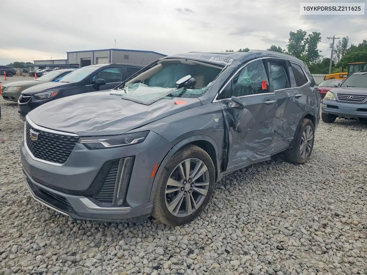 2020 Cadillac Xt6 Premium Luxury VIN: 1GYKPDRS5LZ211625 Lot: 57200956