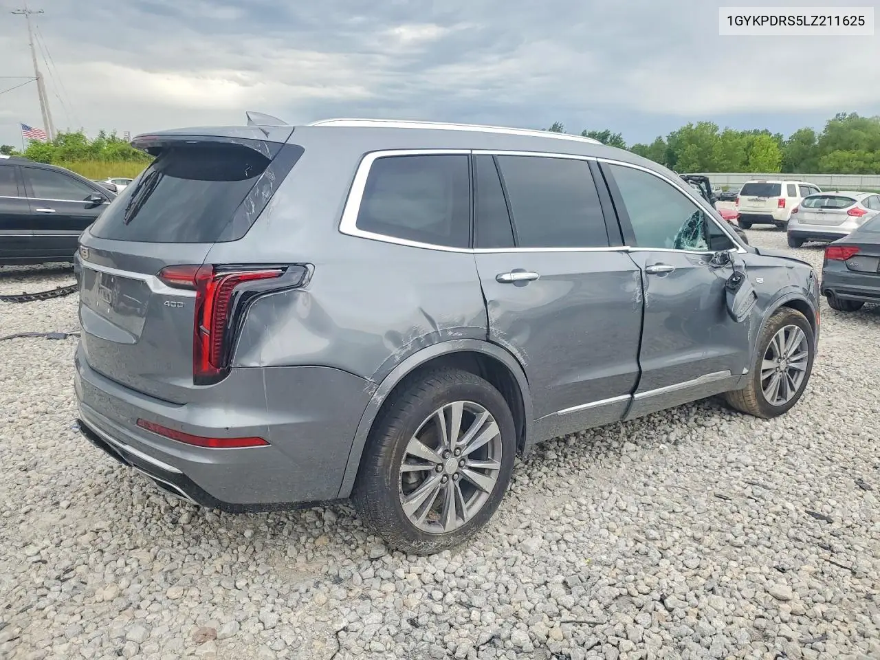 2020 Cadillac Xt6 Premium Luxury VIN: 1GYKPDRS5LZ211625 Lot: 57200956