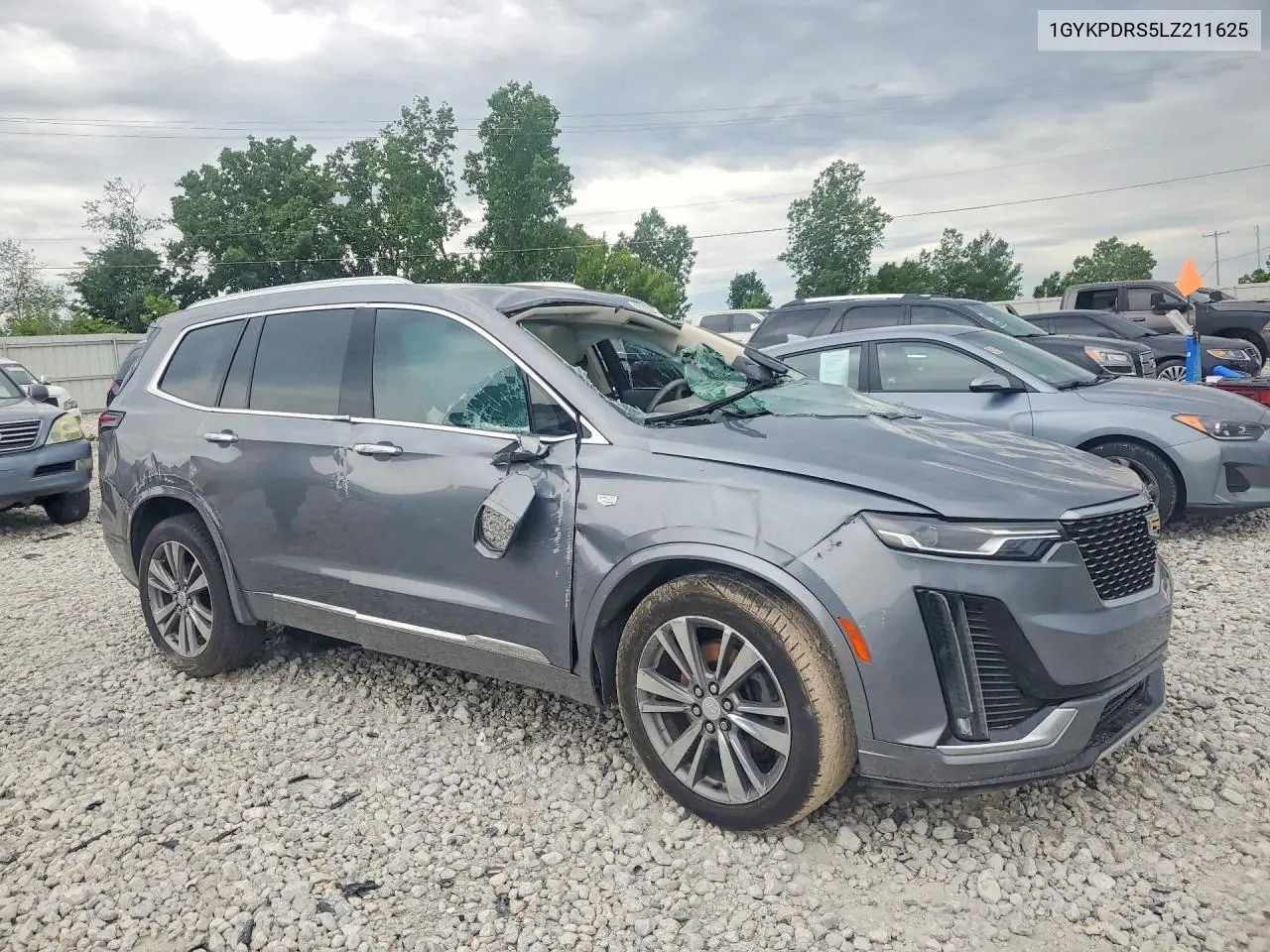 2020 Cadillac Xt6 Premium Luxury VIN: 1GYKPDRS5LZ211625 Lot: 57200956
