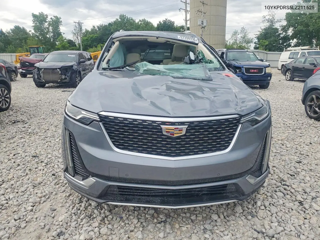 2020 Cadillac Xt6 Premium Luxury VIN: 1GYKPDRS5LZ211625 Lot: 57200956