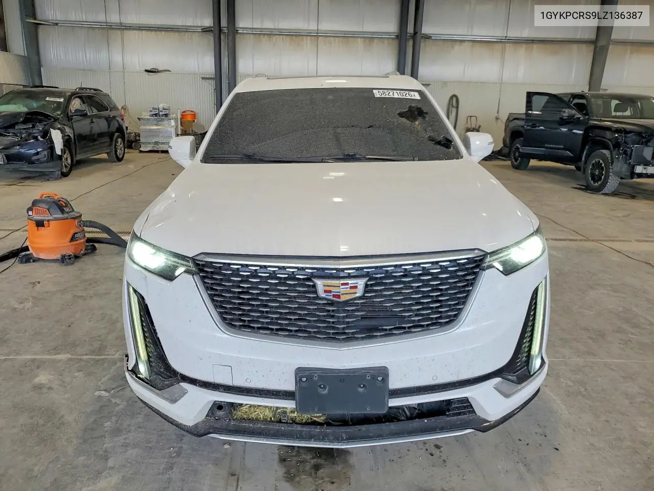 2020 Cadillac Xt6 Premium Luxury VIN: 1GYKPCRS9LZ136387 Lot: 58271026