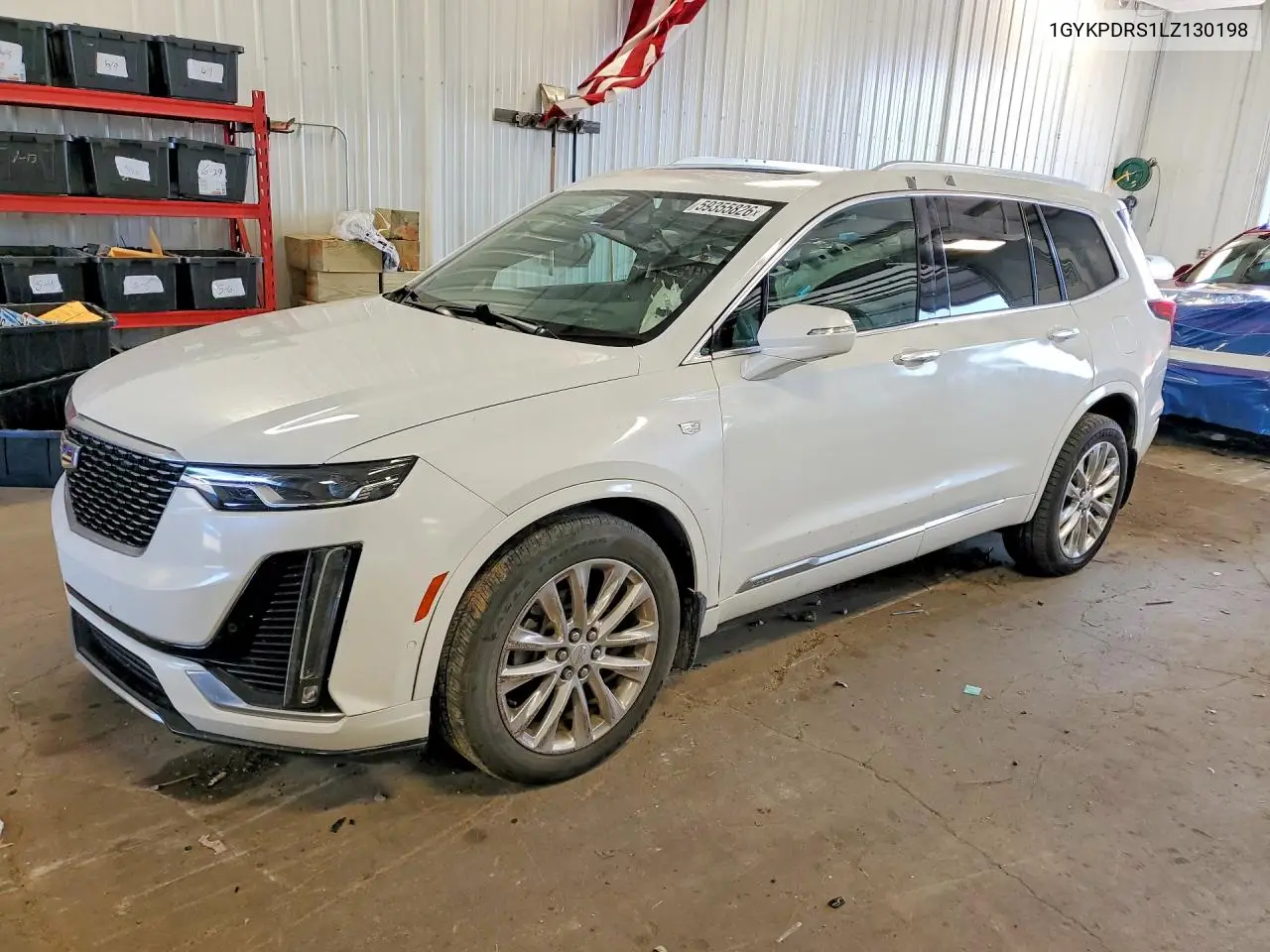 2020 Cadillac Xt6 Premium Luxury VIN: 1GYKPDRS1LZ130198 Lot: 59355826