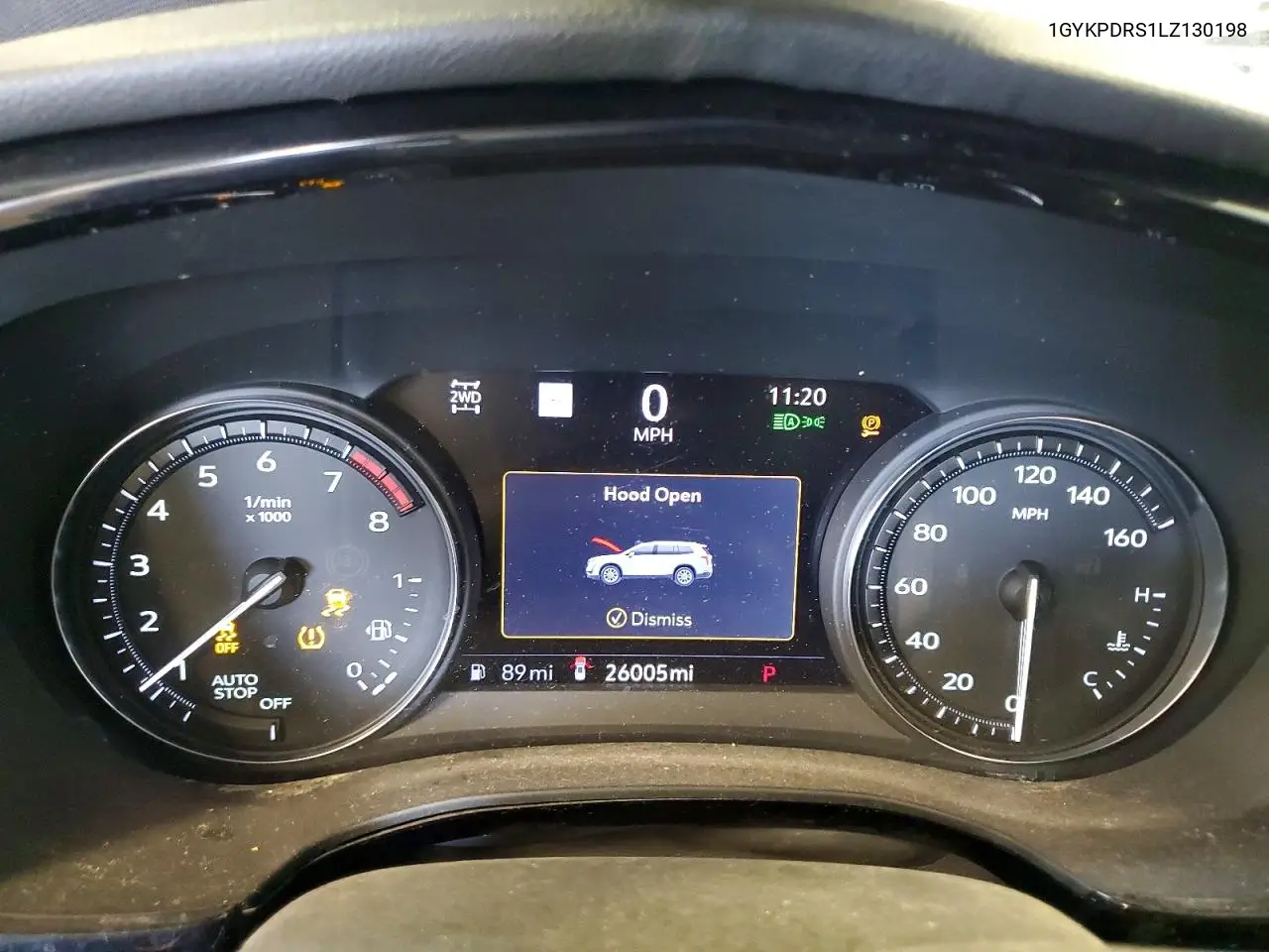 2020 Cadillac Xt6 Premium Luxury VIN: 1GYKPDRS1LZ130198 Lot: 59355826