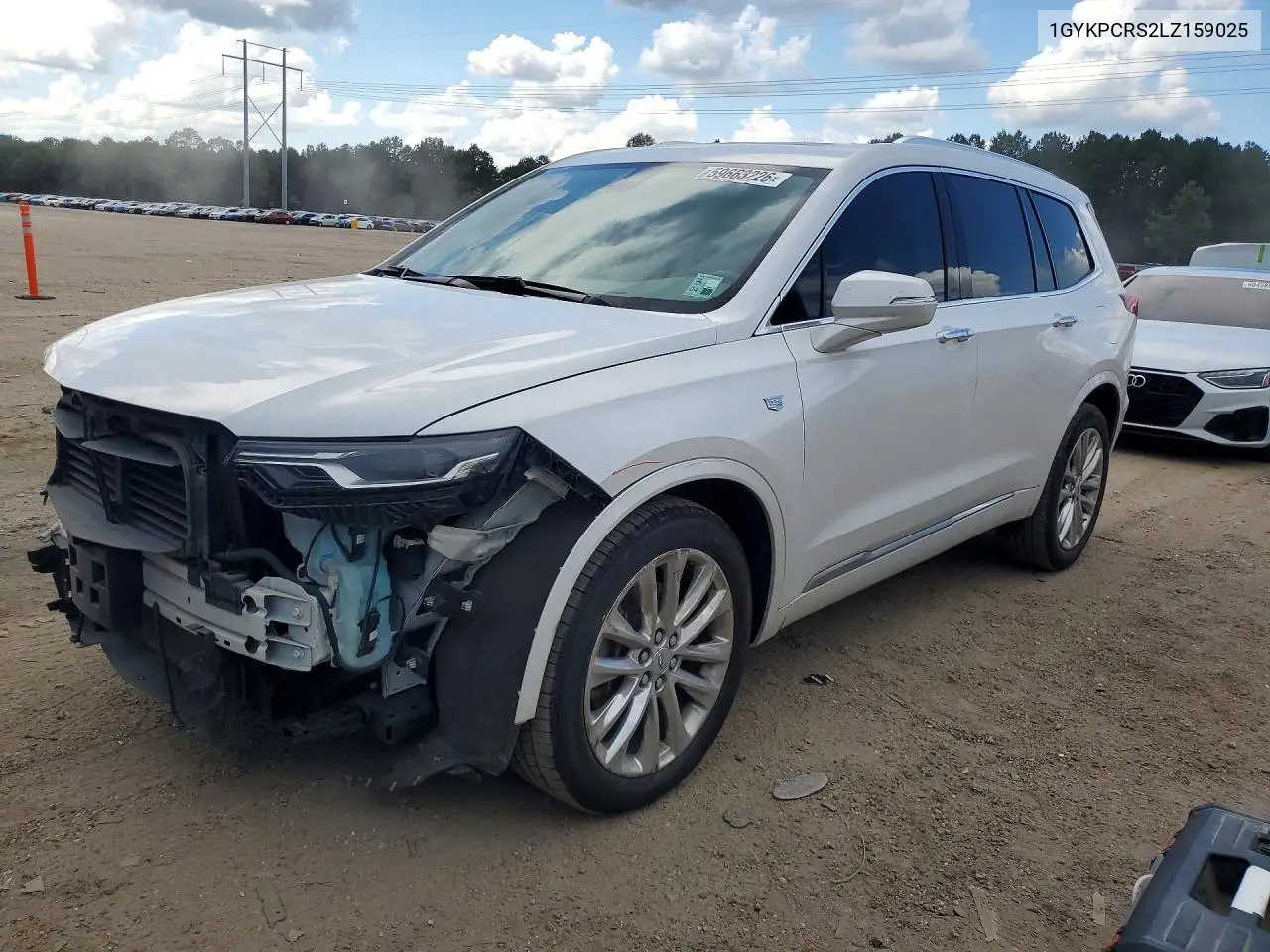 2020 Cadillac Xt6 Premium Luxury VIN: 1GYKPCRS2LZ159025 Lot: 59663226