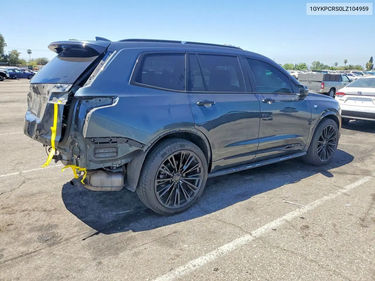 2020 Cadillac Xt6 Premium Luxury VIN: 1GYKPCRS0LZ104959 Lot: 59746996