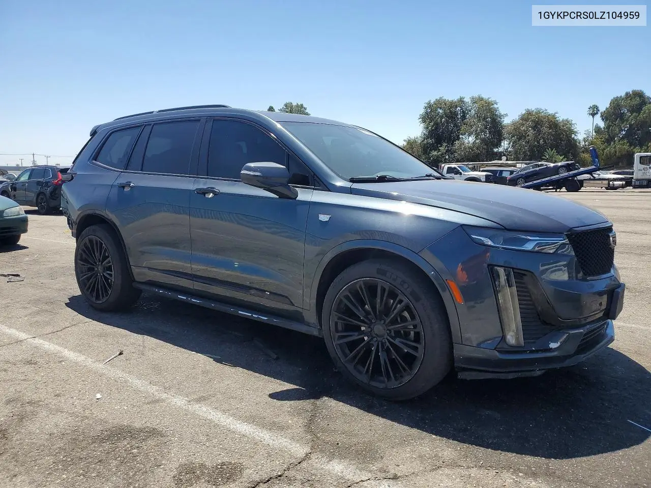 2020 Cadillac Xt6 Premium Luxury VIN: 1GYKPCRS0LZ104959 Lot: 59746996
