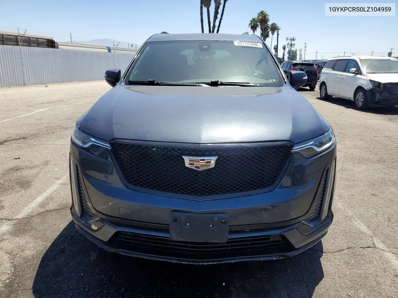2020 Cadillac Xt6 Premium Luxury VIN: 1GYKPCRS0LZ104959 Lot: 59746996