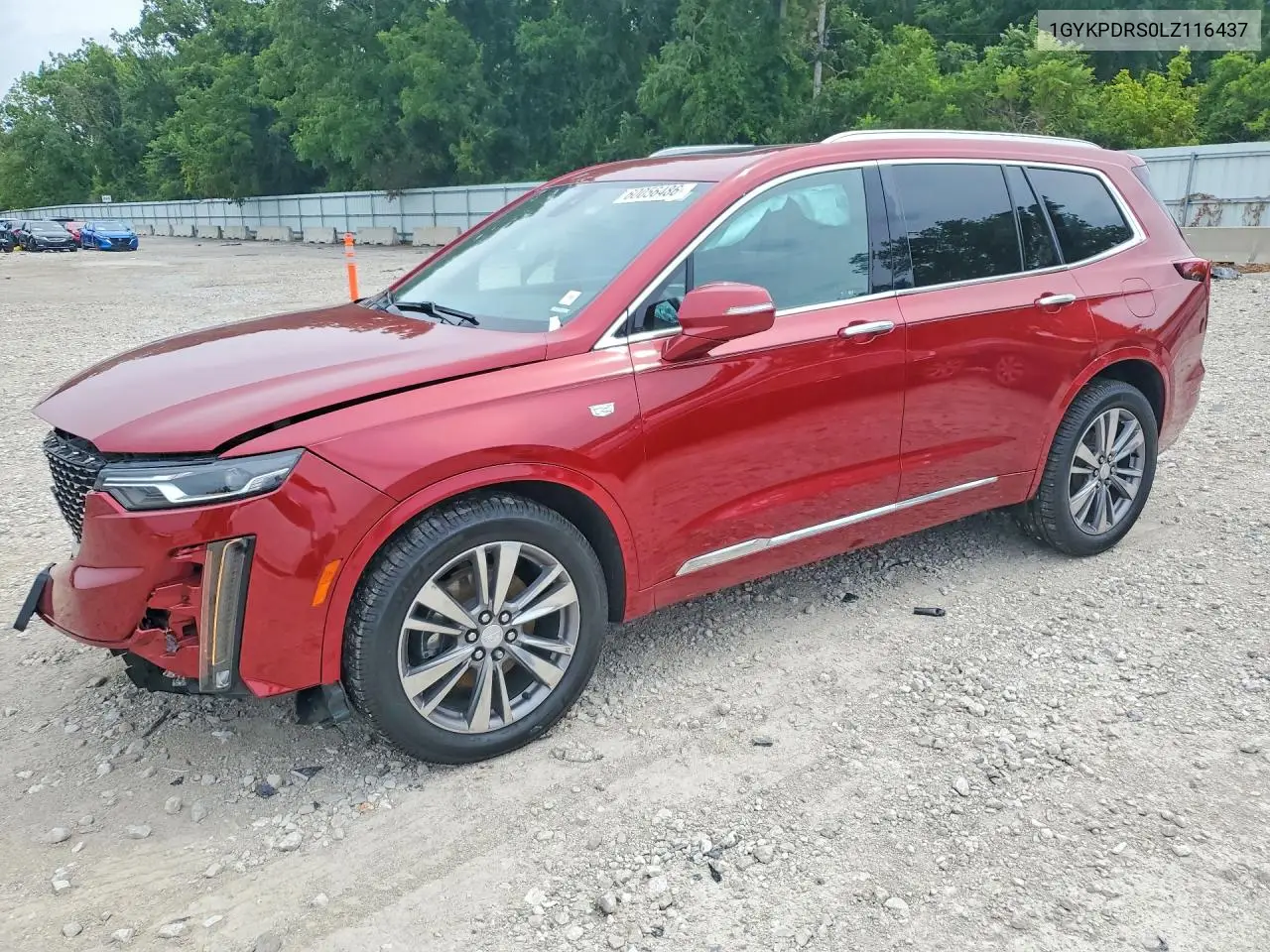 2020 Cadillac Xt6 Premium Luxury VIN: 1GYKPDRS0LZ116437 Lot: 60056486