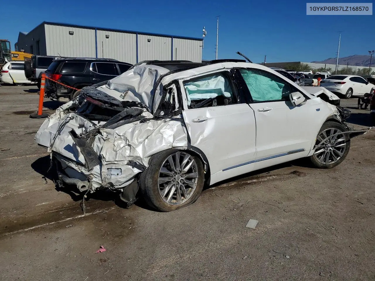 2020 Cadillac Xt6 Sport VIN: 1GYKPGRS7LZ168570 Lot: 60451126
