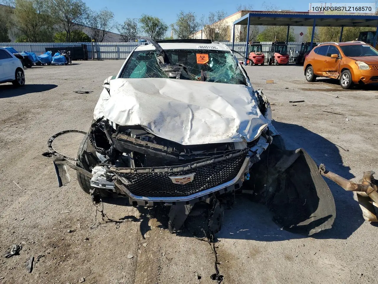 2020 Cadillac Xt6 Sport VIN: 1GYKPGRS7LZ168570 Lot: 60451126