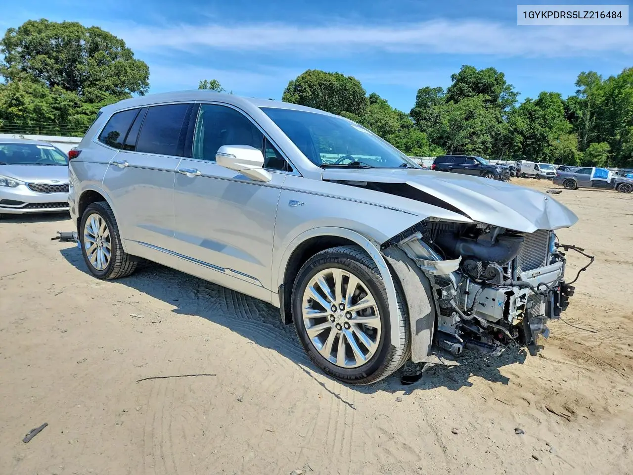 2020 Cadillac Xt6 Premium Luxury VIN: 1GYKPDRS5LZ216484 Lot: 60639996